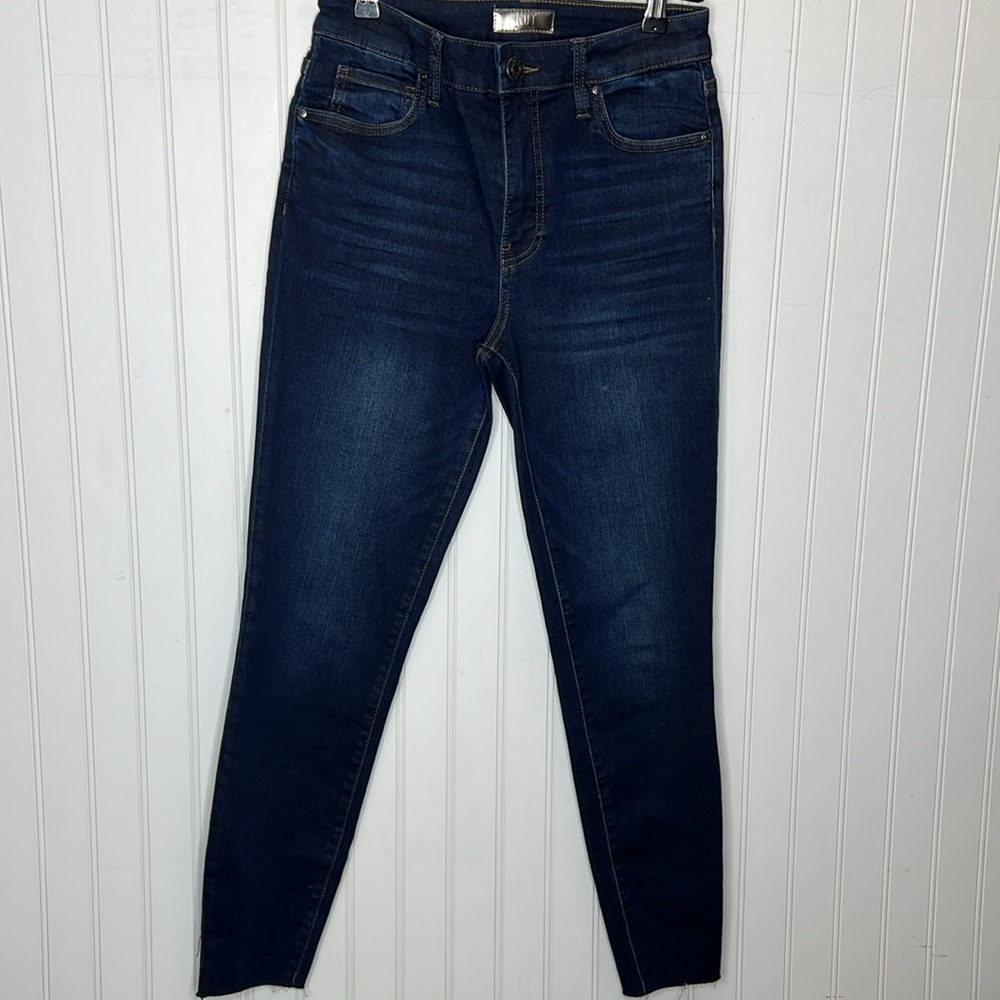 - Kut from the Kloth Donna High Rise ankle Skinny Size 4 - Picture 2 of 16